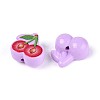 Printed Opaque Acrylic Beads OACR-N152-05-2