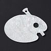 Acrylic Disc Big Pendants SACR-G015-F01-3