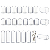   18Pcs 3 Style Arch Glass Dome Cover FIND-PH0008-78-1