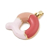 Alloy Enamel Pendants ENAM-S023-01G-Q-3