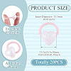 10Pcs Plastic Girls Hair Accessories OHAR-TAC0011-001A-4