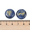 10Pcs 10 Styles Natural Sodalite Cabochons G-G193-03H-3