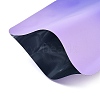Two Tone Rectangle Plastic Zip Top Gift Bags OPP-C003-01B-04-4