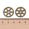 Tibetan Style Alloy Steampunk Pendants TIBEP-5460-AB-LF-3