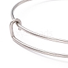 Unicraftale Adjustable 304 Stainless Steel Expandable Bangle Making BJEW-UN0006-35P-2
