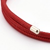 3-Loop Magnetic Cord Wrap Bracelets MAK-E665-14G-2