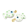 Handmade Lampwork Pendants LAMP-G168-04E-2