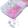 DIY 10 Style ABS & Acrylic Beads Jewelry Making Finding Kit DIY-N0012-05A-2