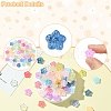 30Pcs Baking Paint Glass Beads GLAA-FS0001-97H-3