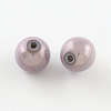 Spray Painted Acrylic Beads MACR-Q154-18mm-N07-2