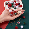 DIY Christmas Style Earring Making Kits DIY-TA0008-88-19