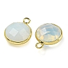 Faceted Opalite Pendants G-P547-02G-2