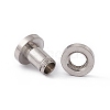 304 Stainless Steel Ear Plugs Gauges EJEW-G317-01F-P-3