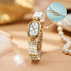 6Pcs Zinc Alloy Twister Clasps FIND-FH0016-55G-4