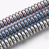 Electroplate Non-magnetic Synthetic Hematite Beads G-I200-04-1