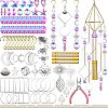 DIY Moon & Star & Sun Suncatchers Making Kits PW-WG4EB1B-01-1