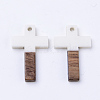 Resin & Walnut Wood Pendants LS-X-RESI-N025-012A-B05-2