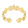 Brass Cuff Finger Ring Settings LS-KK-L219-15A-G-3