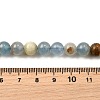 Natural Blue Calcite Beads Strands G-H312-C02-8mm-5
