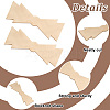 3Pcs Brass Cabochons DIY-OC0013-26C-4