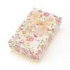 Flower Pattern Cardboard Jewelry Packaging Box X3-CBOX-L007-003C-1