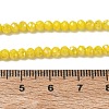Electroplate Glass Beads Strands EGLA-A034-P3mm-B03-2