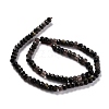 Natural Golden Sheen Obsidian Beads Strands G-K312-11B-2