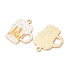 Alloy Enamel Pendants AL-CBA1DE9-01G-2