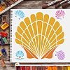 Plastic Reusable Drawing Painting Stencils Templates DIY-WH0172-497-6