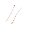 Brass Ball Head Pins KK-WH0043-03C-01-2