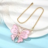 Butterfly Alloy Rhinestone Ceiling Fan Pull Chain Extenders FIND-JF00115-02-2