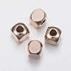 Ion Plating(IP) 304 Stainless Steel Beads STAS-F136-01RG-6x6mm-1