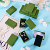 12Pcs Cardboard Paper Jewelry Storage Boxes with Sponge CON-TA0001-43D-6