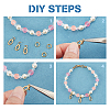 24Pcs 2 Colors Brass Tube Bails KK-PH0002-35-6