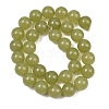 Natural Dyed White Jade Beads Strands GG-CBAEB22-B01-12mm-05-5