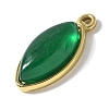 Natural Green Onyx Agate(Dyed & Heated) Pendants STAS-L277-09G-03-2