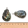 Natural Labradorite Big Pendants G-K338-35P-3