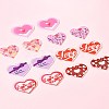 14Pcs 7 Styles Valentine's Day Transparent Acrylic Pendants OACR-FS0001-98-9