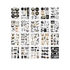 20 Sheets Infeel.Me PET Sticker Book Retro Diary Material Decoration Stickers PW-WG73723-01-1