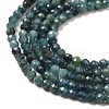 Natural Blue Tourmaline Beads Strands G-E608-A05-B-3