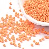 Grade A Baking Paint Glass Seed Beads SEED-JP0007-01-3