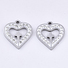 201 Stainless Steel Pendants STAS-N091-13P-1