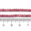 Natural Pink Tourmaline Beads Strands G-B130-A02-02-5