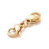 304 Stainless Steel Double Lobster Claw Clasps LS-STAS-E178-01A-G-2