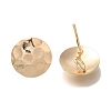 Iron Stud Earring Findings KK-U038-02G-1-2