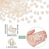 400Pcs Acrylic Beads OACR-SC0001-34-2