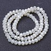 Electroplate Glass Beads Strands EGLA-A034-J4mm-Y04-2