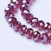Electroplate Glass Beads Strands LS-EGLA-A034-T10mm-A02-3