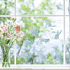 Waterproof PVC Colored Laser Stained Window Film Adhesive Stickers DIY-WH0256-029-7