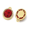 Brass Micro Pave Cubic Zirconia Pendants KK-C158-03E-G-2